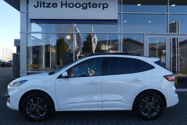 Ford KUGA 2.5 PHEV ST-Line X ELEKT. TREKHAAK (1.500KG), PANO, HUD, WINTER PACK, ADAPT. CRUISE, CLIMA, NAVI, CAMERA V&A, PDC V&A, APPLE CARPLAY/ANDROID AUTO, BLIS, KEYLESS, 49.416KM