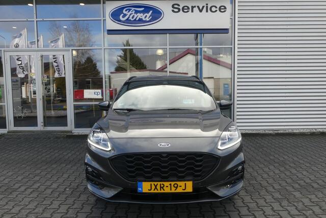 Ford KUGA 2.5 PHEV ST-Line X TREKHAAK AFNEEMBAAR (1.500KG), HUD, WINTER PACK, ELEKT. STOEL, ADAPT. CRUISE, CLIMA, NAVI, CAMERA V&A, PDC V&A, APPLE CARPLAY/ANDROID AUTO, B&O, BLIS, KEYLESS, ELEKT. ACHTERKLEP, 29.822KM