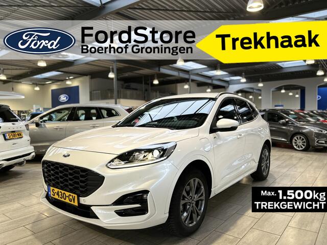 Ford KUGA 2.5 PHEV 225pk ST-Line | 100% dealer onderhouden | Elektr. trekhaak | Winterpack | Camera | All Season banden| |