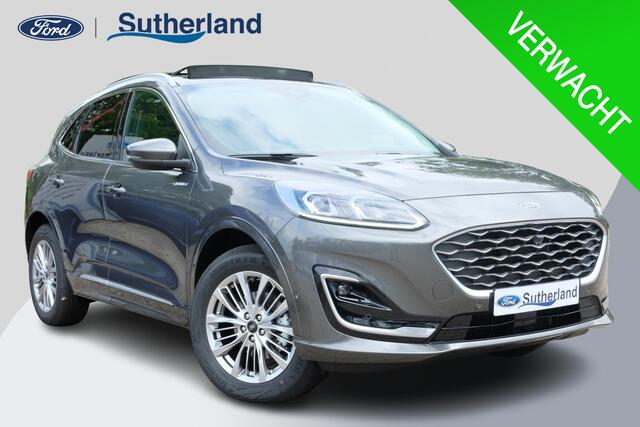Ford KUGA 2.5 PHEV Vignale 225pk | Wegklapbare Trekhaak | Panoramadak | Adaptive cruise control | Head up Display | Leder | Bang&Olufsen | Dodehoeksensoren | Camera