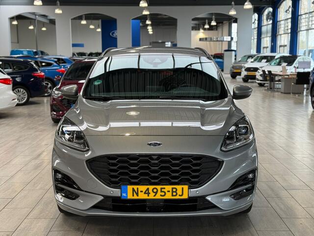 Ford KUGA 2.5 PHEV 225 pk ST-Line X | Winter Pack | 19" | Adapt. cruise | Adapt. LED | B&O | 4 seiz. banden | El. a. klep | 100% dealer onderh.