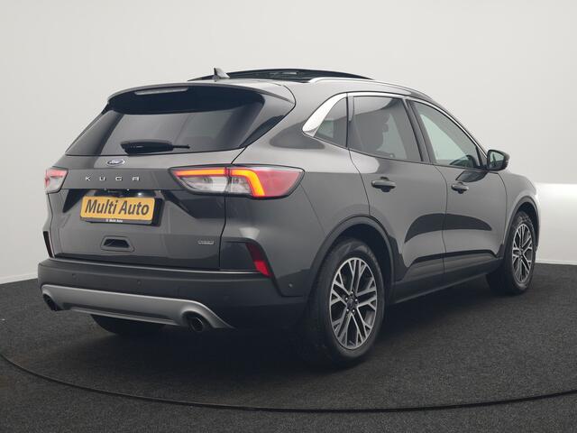 Ford KUGA 2.5 Titanium X Plug In Hybrid 225pk dealer O.H PHEV | Trekhaak af Fabriek | Panodak | Adaptive Cruise | B & O Sound | Head Up | Keyless | Stuur & Stoelverwarming | 360 Camera |