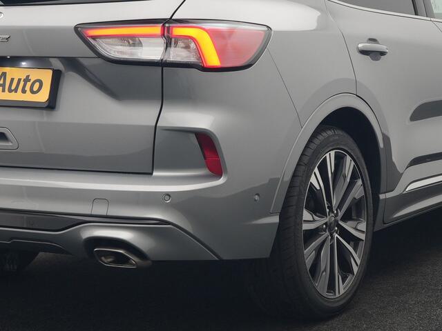 Ford KUGA 2.5 Vignale Plug In Hybrid 225pk Dealer O.H. PHEV | Trekhaak Afn. | Panodak | Head Up | 360 Camera | Bang & Olufsen | Lederen Sportstoelen Memory & Verwarmd | Keyless | Stuur Verwarmd | Blis | Virtual | Navigatie | DAB |