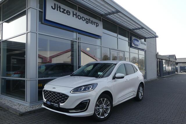 Ford KUGA 2.5 PHEV Vignale ELEKT. TREKHAAK (1.500KG), HUD, MEMORY, WINTER PACK, ADAPT. CRUISE, CLIMA, NAVI, CAMERA V&A, PDC V&A, APPLE CARPLAY/ANDROID AUTO, BLIS, KEYLESS, ELEKT. ACHTERKLEP, B&O, 38.338KM