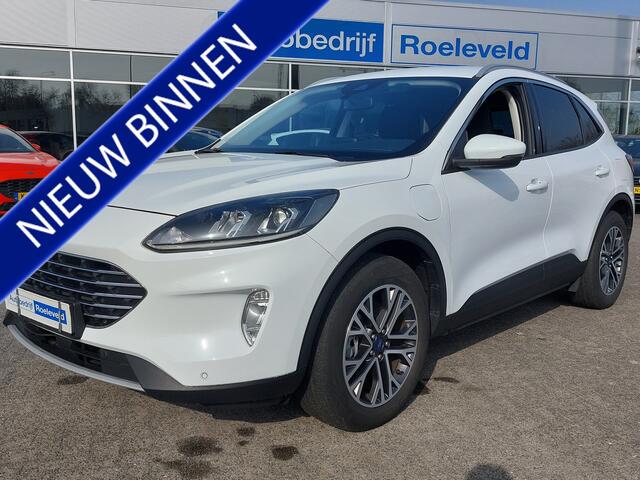 Ford KUGA 2.5 PHEV Titanium | Navi | Apple Carplay+Android Auto | Clima | Cruise | Pdc V+A+Camera | Rijstrook+Licht+Regensensor | Stoel+Stuurwielverwarming | Privacy Glass | 18''lm