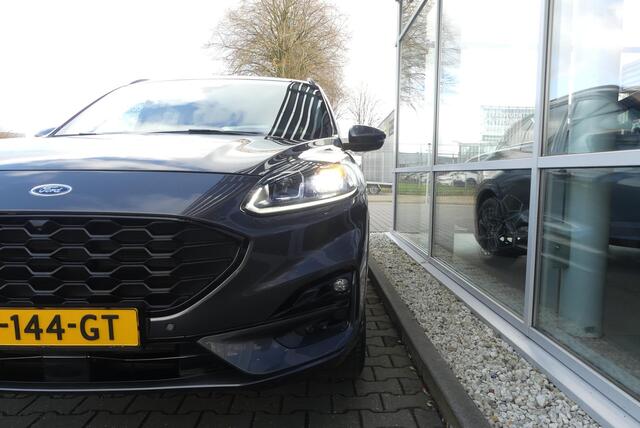 Ford KUGA 2.5 PHEV ST-Line X TREKHAAK AFNEEMBAAR (1.500KG), HUD, WINTER PACK, ADAPT. CRUISE, CLIMA, NAVI, CAMERA V&A, PDC V&A, APPLE CARPLAY/ANDROID AUTO, BLIS, KEYLESS, ELEKT. STOEL, ELEKT. ACHTERKLEP, 50.913KM