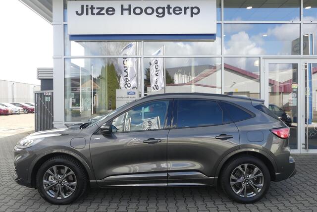 Ford KUGA 2.5 PHEV ST-Line X TREKHAAK AFNEEMBAAR (1.500KG), HUD, WINTER PACK, ADAPT. CRUISE, CLIMA, NAVI, CAMERA V&A, PDC V&A, APPLE CARPLAY/ANDROID AUTO, BLIS, KEYLESS, ELEKT. STOEL, ELEKT. ACHTERKLEP, 50.913KM