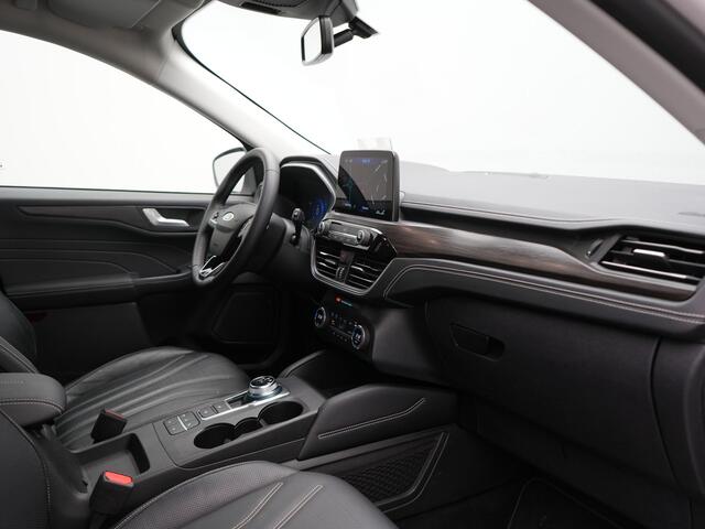 Ford KUGA 2.5 Vignale PHEV 225pk Dealer O.H. | Adaptive Cruise | Head Up | 360 Camera | Bang & Olufsen | Lederen Sportstoelen Memory & Verwarmd | Stuur Verwarmd | Apple Carplay | Keyless | Blis | Navigatie | DAB | Virtual | Plug In Hybrid