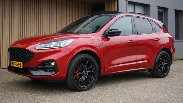 Ford KUGA 2.5 PHEV 224pk ST-line X *Black Pack* 20inch LM Pano.Dak LED B&O Stoel/Stuurwiel-VW HUD 33900km!