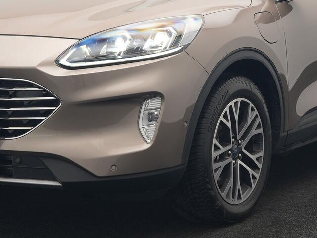 Ford KUGA 2.5 Titanium X PHEV 225pk Dealer O.H. | Trekhaak Af Fabriek | Panodak | Head Up | Adaptive Cruise | 360 Camera | Bang & Olufsen | Sportstoelen & Stuur Verwarmd | Keyless | Blis | Navigatie | DAB | Plug In Hybrid |