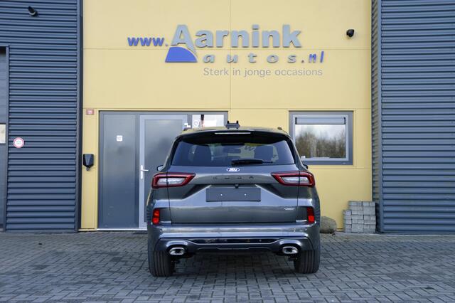 Ford KUGA 5x 2.5 PHEV hybride 242 pk St-line X technopack, camera, winterpack, trekhaak, agr stoelen incl mem, lederen bekl, B&O sound.
