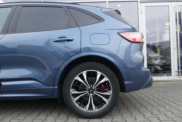 Ford KUGA 2.5 PHEV ST-Line X TREKHAAK AFNEEMBAAR (1.500KG), HUD, WINTER PACK, ADAPT. CRUISE, CLIMA, NAVI, CAMERA V&A, PDC V&A, APPLE CARPLAY/ANDROID AUTO, BLIS, KEYLESS, B&O, ELEKT. ACHTERKLEP, ELEKT. STOEL, 84.709KM