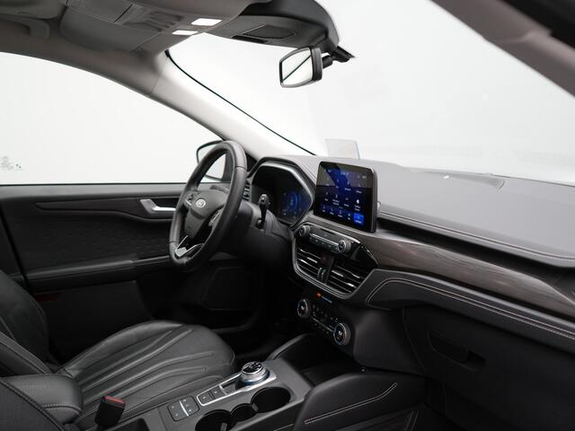 Ford KUGA 2.5 Vignale PHEV 225pk Dealer O.H | Panodak | Head Up | Bang & Olufsen Sound | Adaptive Cruise | 360 Camera | Lederen Sportstoelen Memory & Verwarmd | Keyless | Pilot Assist | Blis | Apple Carplay | Navigatie | Virtual | DAB Plug In Hybrid |