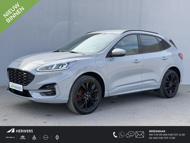 Ford KUGA 2.5 PHEV Graphite Tech Edition / HUD / Navigatie / Dodehoek Detectie / 360 Camera / Bang & Olufsen / Stoel Verwarming / Elektr. Bestuurders Stoel / Elektr. Achterklep / Adaptieve Cruise / Clima / DAB / Apple Carplay & Android Auto /