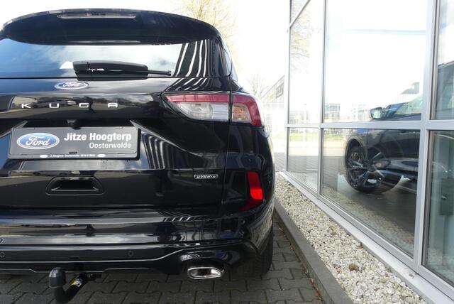 Ford KUGA 2.5 PHEV ST-Line TREKHAAK AFNEEMBAAR (1.500KG), HUD, WINTER PACK, ADAPT. CRUISE, CLIMA, NAVI, CAMERA V&A, PDC V&A, APPLE CARPLAY/ANDROID AUTO, BLIS, KEYLESS, 19KM