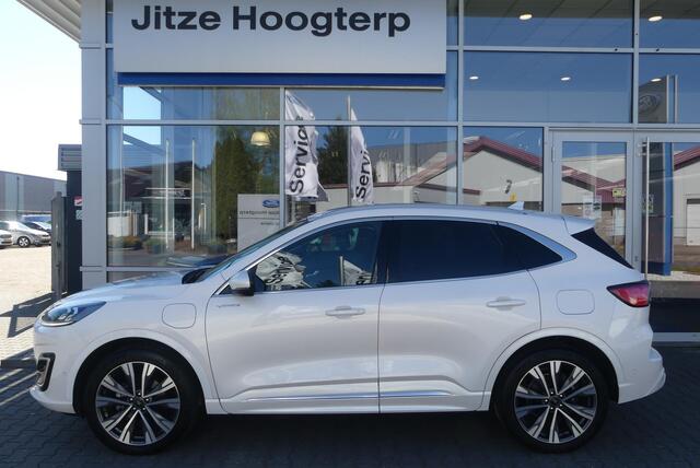 Ford KUGA 2.5 PHEV Vignale HUD, WINTER PACK, MEMORY, ADAPT. CRUISE, CLIMA, NAVI, CAMERA V&A, PDC V&A, APPLE CARPLAY/ANDROID AUTO, BLIS, KEYLESS, B&O, ELEKT. ACHTERKLEP, 38.284KM