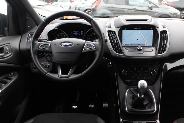 Ford KUGA 1.5 EcoBoost ST Line 150pk / Panoramadak / Camera / Leder&Alcantara / CarPlay / Keyless / 18'' / Navigatie / DAB / Stoel+Stuurverwarming / Cruise Control