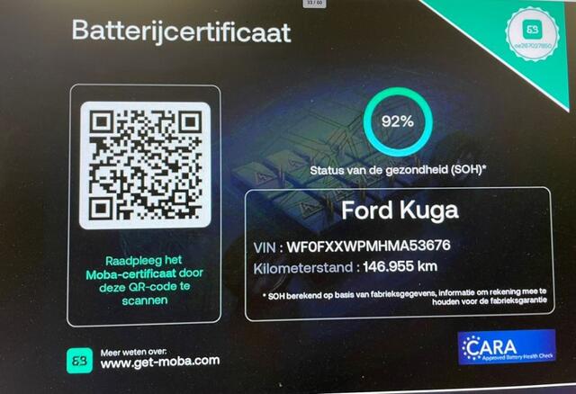 Ford KUGA 2.5 PHEV Titanium - Digitaal Cockpit, Carplay, Camera, Clima
