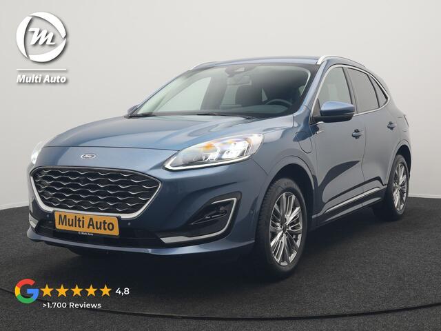 Ford KUGA 2.5 Vignale PHEV 225pk Dealer O.H. | Trekhaak Af Fabriek | 360 Camera | Adaptive Cruise | Lederen Sportstoelen Memory & Verwarmd | Bang & Olufsen | Apple Carplay | Keyless | Achterbank Verwarmd | Blis | Stuur Verwarmd | Navigatie | DAB | Plug In Hybrid |