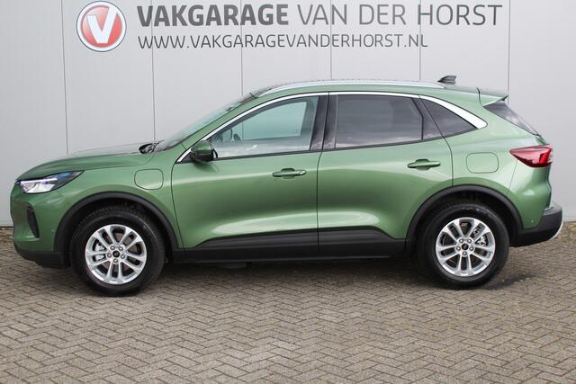 Ford KUGA 2.5-243pk PHEV Titanium. Hybride rijden voor een reëel bedrag. Slechts 11.500km ! Autm. airco dual, camera v+a, metallic lak, all season banden rondom, lane- en sideassist, adaptieve cruise control, winterpakket, navigatie, telefoonvoorb. etc