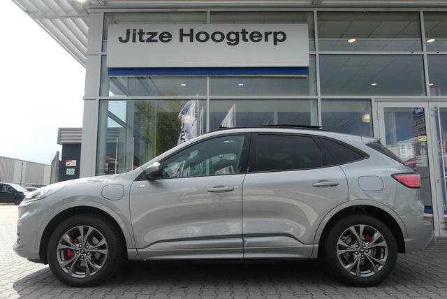 Ford KUGA 2.5 PHEV ST-Line X ELEKT. TREKHAAK (1.500KG), PANO, HUD, WINTER PACK, ADAPT. CRUISE, CLIMA, NAVI, CAMERA V&A, PDC V&A, APPLE CARPLAY/ANDROID AUTO, BLIS, KEYLESS, ELEKT. ACHTERKLEP, ELEKT. STOEL, 41.370KM