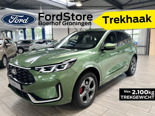 Ford KUGA 2.5 PHEV 243 pk ST-Line X | Trekhaak I AGR stoelen | Adapt Cruise I Winter Pack | B&O | 360° Camera I All seasonbanden
