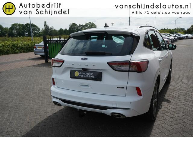 Ford KUGA 2.5 PHEV ST-LINE KEURIGE NETTE STAAT DEALER ONDERHOUDEN 18INCH 4X NIEUWE ALL SEASON BANDEN CAMERA AFN.TREKHAAK LED STOELVERWARMING ANDROID/APPLECARPLAY NAVI CLIMA CRUISE PDC V+A ENZ...
