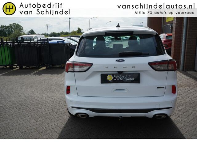 Ford KUGA 2.5 PHEV ST-LINE KEURIGE NETTE STAAT DEALER ONDERHOUDEN 18INCH 4X NIEUWE ALL SEASON BANDEN CAMERA AFN.TREKHAAK LED STOELVERWARMING ANDROID/APPLECARPLAY NAVI CLIMA CRUISE PDC V+A ENZ...