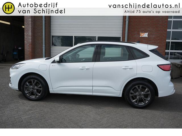 Ford KUGA 2.5 PHEV ST-LINE KEURIGE NETTE STAAT DEALER ONDERHOUDEN 18INCH 4X NIEUWE ALL SEASON BANDEN CAMERA AFN.TREKHAAK LED STOELVERWARMING ANDROID/APPLECARPLAY NAVI CLIMA CRUISE PDC V+A ENZ...