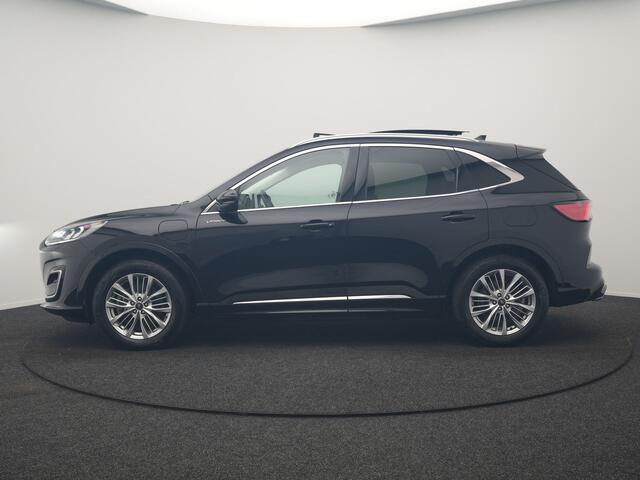 Ford KUGA 2.5 Vignale PHEV 225pk Dealer O.H. | Panodak | Head Up | Camera | Bang & Olufsen | Lederen Sportstoelen Memory & Verwarmd | Stuur Verwarmd | Keyless | Apple Carplay | Navigatie | DAB | Plug In Hybrid |