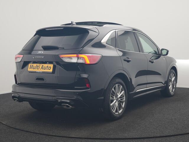 Ford KUGA 2.5 Vignale PHEV 225pk Dealer O.H. | Panodak | Head Up | Camera | Bang & Olufsen | Lederen Sportstoelen Memory & Verwarmd | Stuur Verwarmd | Keyless | Apple Carplay | Navigatie | DAB | Plug In Hybrid |