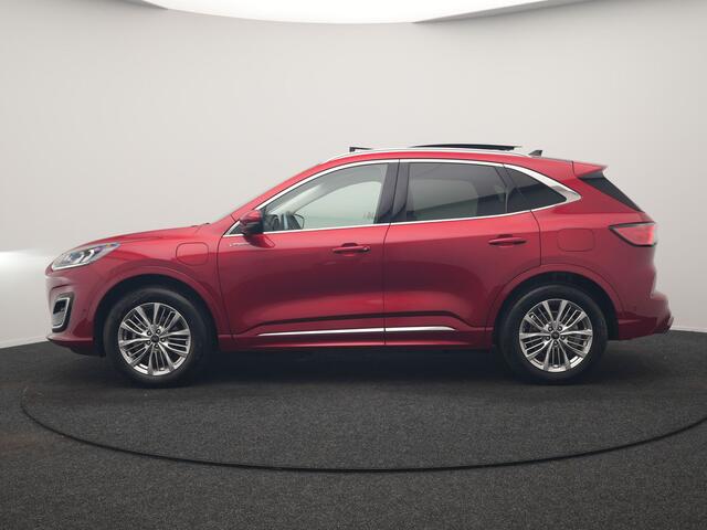 Ford KUGA 2.5 Vignale PHEV 225pk Dealer O.H | Trekhaak Af Fabriek | Panodak | Adaptive Cruise | 360 Camera | Bang & Olufsen | Head Up | Lederen Sportstoelen Memory & Verwarmd | Pilot Assist | Sfeerverlichting | Keyless | Apple Carplay | Navigatie | Virtual | DAB |