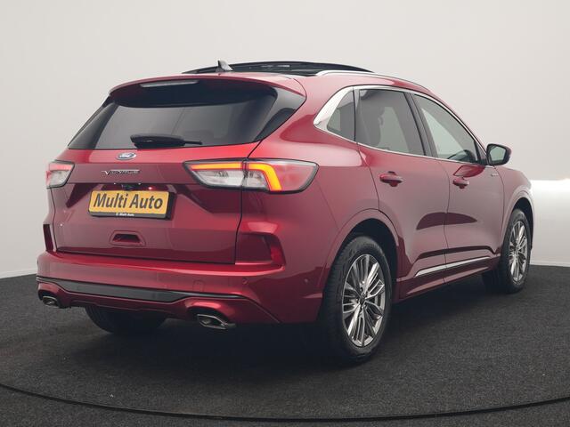 Ford KUGA 2.5 Vignale PHEV 225pk Dealer O.H | Trekhaak Af Fabriek | Panodak | Adaptive Cruise | 360 Camera | Bang & Olufsen | Head Up | Lederen Sportstoelen Memory & Verwarmd | Pilot Assist | Sfeerverlichting | Keyless | Apple Carplay | Navigatie | Virtual | DAB |
