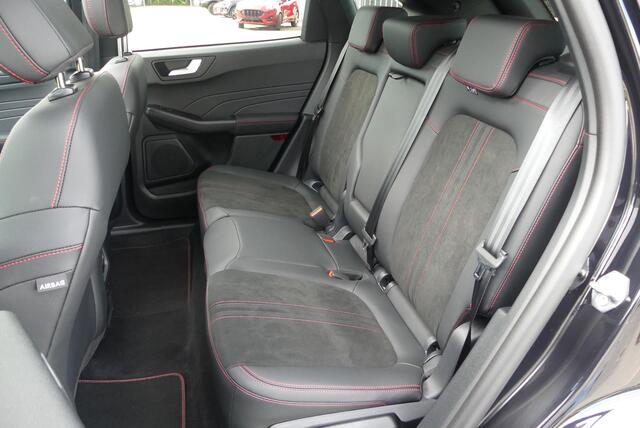 Ford KUGA 2.5 PHEV ST-Line X ELEKT. TREKHAAK (2.100KG), PANO, 20" BLACK PACK VELGEN, 360° CAMERA, HUD, MEMORY, WINTER PACK, ADAPT. CRUISE, CLIMA, NAVI, PDC V&A, APPLE CARPLAY/ANDROID AUTO, BLIS, KEYLESS, B&O, ELEKT. ACHTERKLEP, ELEKT. PASSAGIERSSTOEL, 8.983KM
