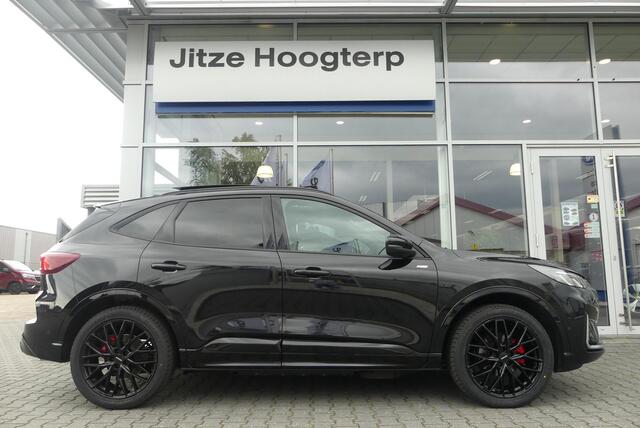 Ford KUGA 2.5 PHEV ST-Line X ELEKT. TREKHAAK (2.100KG), PANO, 20" BLACK PACK VELGEN, 360° CAMERA, HUD, MEMORY, WINTER PACK, ADAPT. CRUISE, CLIMA, NAVI, PDC V&A, APPLE CARPLAY/ANDROID AUTO, BLIS, KEYLESS, B&O, ELEKT. ACHTERKLEP, ELEKT. PASSAGIERSSTOEL, 8.983KM