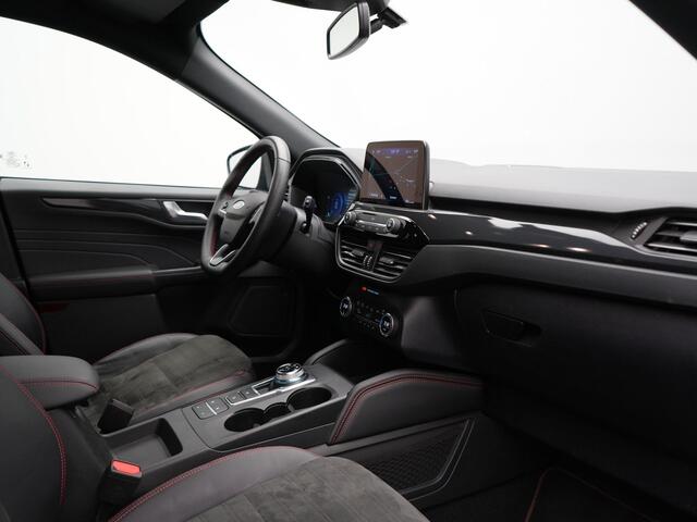 Ford KUGA 2.5 ST-Line X PHEV 225pk Dealer O.H. | Trekhaak Af Fabriek | Adaptive Cruise | 360 Camera | Bang & Olufsen | Alcantara Sportstoelen Verwarmd | Stuurverwarmd | Keyless | Blis | Apple Carplay | Navigatie | DAB | Plug In Hybrid |