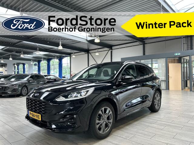 Ford KUGA 1.5 EcoBoost 150 pk ST-Line | Winter Pack | Navi | Clima | Cruise | LED | 4 seiz. banden | 100% dealer onderh.