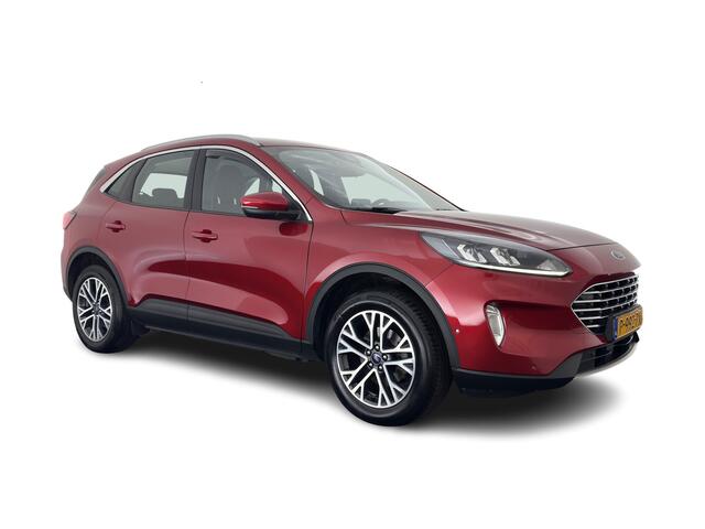 Ford KUGA 2.5 PHEV Titanium (Plug-in) (INCL-BTW) *DIGI-COCKPIT | ADAPTIVE-CRUISE | BLINDSPOT | PARK-PILOT | CAMERA | NAVI-FULLMAP | HEATED-SEATS | COMFORT-SEATS | ECC | CARPLAY | PDC | DAB | LANE-ASSIST | TOWBAR | 18''ALU*