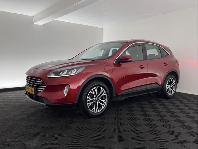 Ford KUGA 2.5 PHEV Titanium (Plug-in) (INCL-BTW) *DIGI-COCKPIT | ADAPTIVE-CRUISE | BLINDSPOT | PARK-PILOT | CAMERA | NAVI-FULLMAP | HEATED-SEATS | COMFORT-SEATS | ECC | CARPLAY | PDC | DAB | LANE-ASSIST | TOWBAR | 18''ALU*
