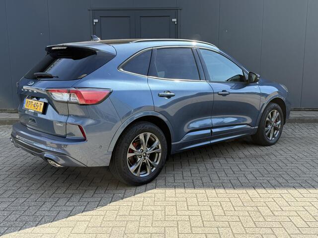 Ford KUGA 2.5 PHEV ST-Line X / Panorama schuifdak / 1.500 kg trekgewicht / Parkeer assistent / Navi / B&O audio / Apple Carplay Android / Stuur-, stoel- en achterbankverwarming / Elektr. stoel & klep / 18" LM wielen /