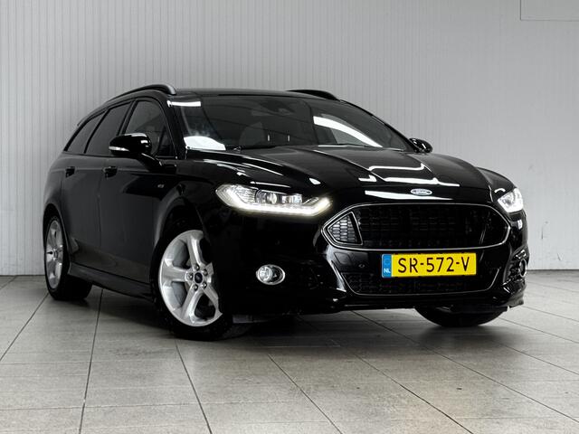 Ford MONDEO Wagon 1.5 ST Line/ D-Riem Verv 159.000KM!/ HISTORIE/ Trekhaak/ Stuur+Stoelverw./ Voorruitverw./ LED Koplampen/ Zwarte Hemel/ Apple+android/ Keyless/ DAB+/ Clima/ Navi/ Cruise/ Bluetooth/ Multi.LEDER.Stuur/ Elek