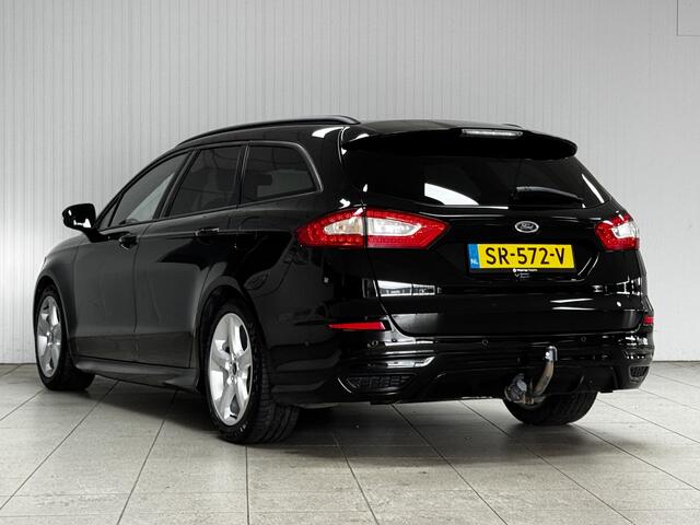 Ford MONDEO Wagon 1.5 ST Line/ D-Riem Verv 159.000KM!/ HISTORIE/ Trekhaak/ Stuur+Stoelverw./ Voorruitverw./ LED Koplampen/ Zwarte Hemel/ Apple+android/ Keyless/ DAB+/ Clima/ Navi/ Cruise/ Bluetooth/ Multi.LEDER.Stuur/ Elek