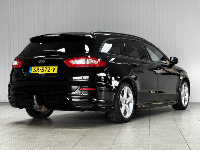 Ford MONDEO Wagon 1.5 ST Line/ D-Riem Verv 159.000KM!/ HISTORIE/ Trekhaak/ Stuur+Stoelverw./ Voorruitverw./ LED Koplampen/ Zwarte Hemel/ Apple+android/ Keyless/ DAB+/ Clima/ Navi/ Cruise/ Bluetooth/ Multi.LEDER.Stuur/ Elek