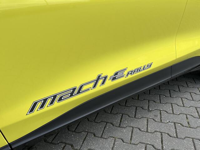 Ford MUSTANG Mach-E Rally Extended Range AWD 98 kWh | 487PK | 510KM Actieradius | Warmtepomp | 20 inch velgen