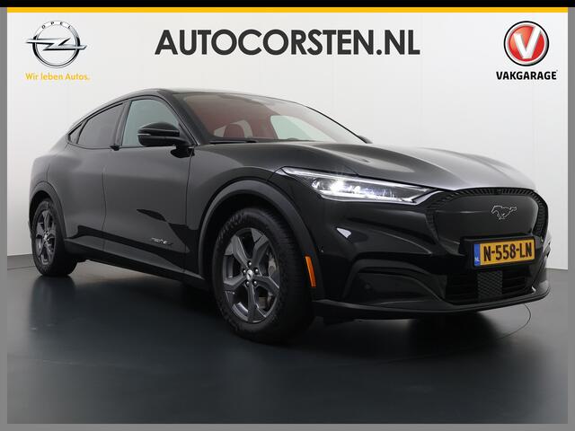 Ford MUSTANG Mach-E Extended Range RWD 98kWhTechnology Pack Plus Leder Pano-dak Extend B&O®-Hifi Audio 360°Camera Stoel+Stuurverwarming SOH 92.5% Memory Keyless Lane Departure Warning/Lane Keeping Aid Road Edge Detection 1e Eigenaar Origineel Nederlandse Auto Nieuwpri