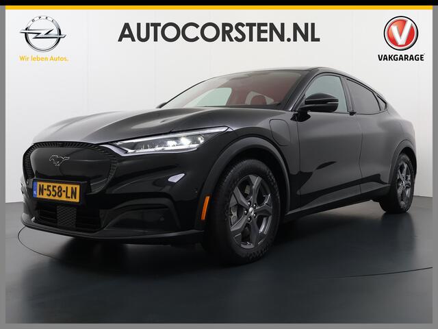 Ford MUSTANG Mach-E Extended Range RWD 98kWhTechnology Pack Plus Leder Pano-dak Extend B&O®-Hifi Audio 360°Camera Stoel+Stuurverwarming SOH 92.5% Memory Keyless Lane Departure Warning/Lane Keeping Aid Road Edge Detection 1e Eigenaar Origineel Nederlandse Auto Nieuwpri