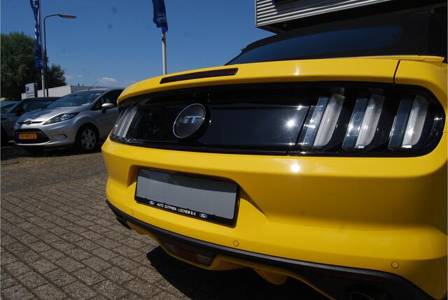 Ford MUSTANG Convertible 5.0 GT NAVI | XENON | YELLOW | V8 | SYNC 3 | STOELVERWARMING - KOELING |