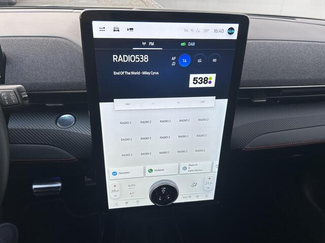 Ford MUSTANG Mach-E AWD 75 kWh / SOH 94,5 % / Navigatie / Panoramadak / Achterklep Elektrisch / Cruise Control Adaptief / Climate Control / Bang & Olufsen sound / Lederen bekleding
