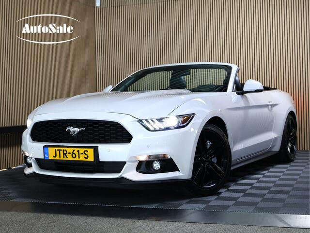 Ford MUSTANG Convertible 2.3 EcoBoost AVM NAVI CLIMA CAMERA KEYLSS PDC CRUISE LEDER SUBWH "19