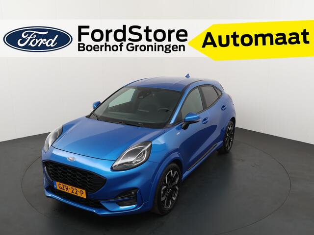 Ford PUMA EcoBoost Hybrid 125pk ST-Line X AUTOMAAT | Winter Pack | Adapt. cruise | B&O | LED | Camera | Half Leer | 18"
